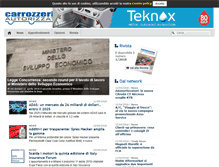 Tablet Screenshot of carrozzeriaautorizzata.com